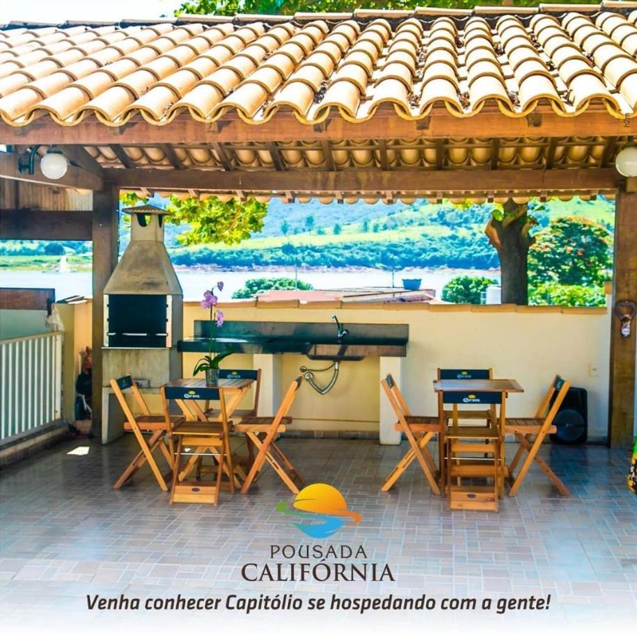 Pousada California Capitólio Esterno foto